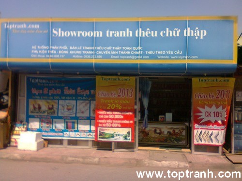 Đóng khung tranh chuyên nghiệp tại Toptranh