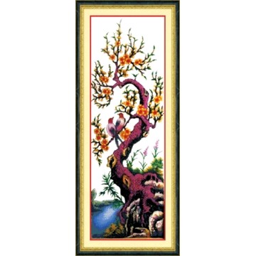 Tranh tứ quý (Mai)