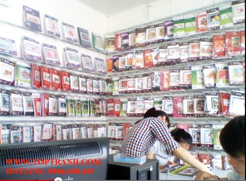 Một số hình ảnh về showroom Toptranh