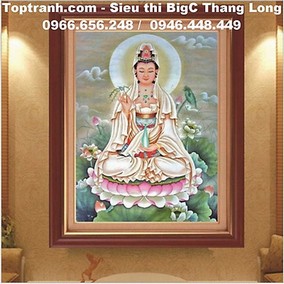 Tranh thêu Quan âm bồ tát