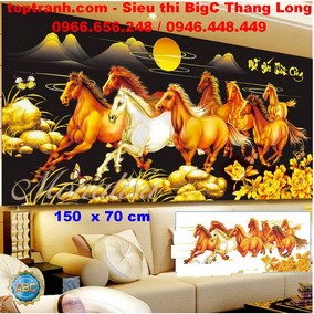 Tranh thêu mã đáo thành công